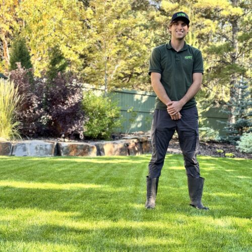 Lush Lawn Care professional team member in Edmonton